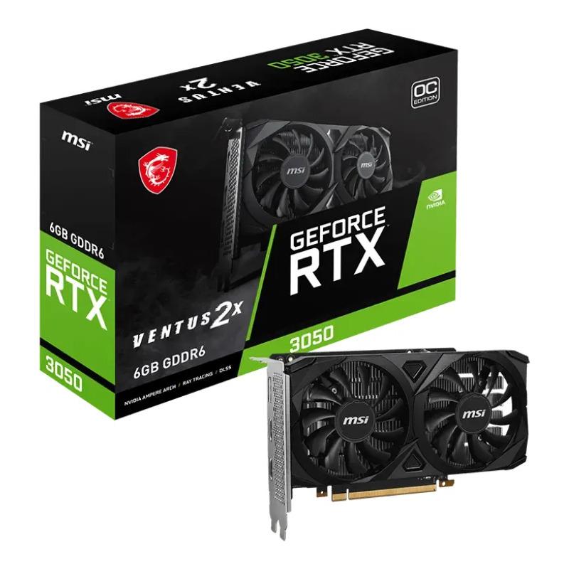 overlay_707eaed2a98ec48c0f125d27d805356a.jpg GEFORCE RTX 3050 VENTUS 2X 6G OC - imagine 1