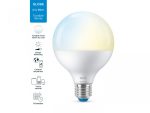 Bec LED inteligent WiZ Connected Whites G95, Wi-Fi, E27, 11W - imagine 2