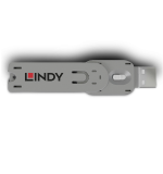 Lindy USB Type A Port Blocker Key, alb - imagine 2