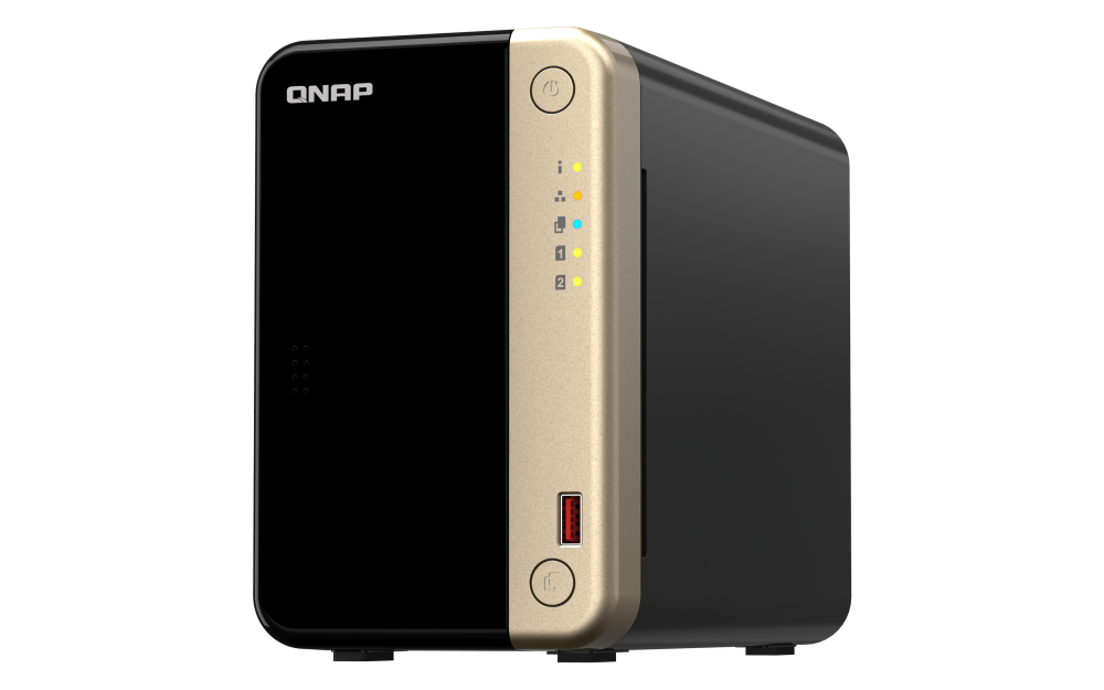 overlay_71119c848f7d7740689636c5f94a82d9.png NAS QNAP 264 2-Bay, CPU Intel Celeron N5105/N5095 4-core/4-thread Processor, - imagine 1