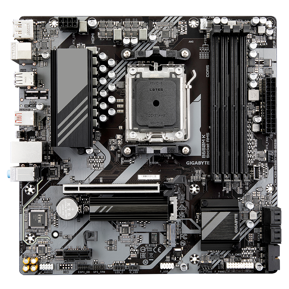 overlay_713693698af2729c1ded6df3078ee213.png Placa de bază Gigabyte B650M K AM5 - imagine 1