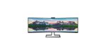 Monitor Consumer Philips 499P9H/00, 48.8", 5120 x 1440 pixeli, Black, - imagine 4
