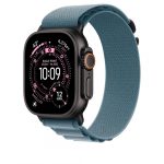 Apple Watch 49mm Light Blue Alpine Loop - Large - Black Titanium - imagine 3