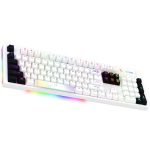 Tastatura Mecanica Gaming AQIRYS Aludra, RGB, USB, Alb - imagine 2
