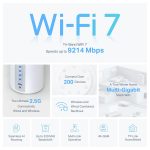 TP-LINK DECO BE65(3-PACK) Sistem Mesh WI-FI 7, BE9300, TRI-BAND, Standarde - imagine 4