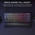 Tastatura Mecanica Gaming CORSAIR K70 PRO TKL, RGB, USB, negru - imagine 10