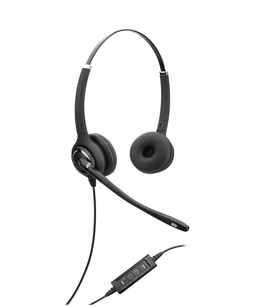 overlay_7248495f89ed1d7596115b7987c42954.jpg Casti Head-band AXTEL Elite UC stereo USB-A/USB-C, Wired, Noise-canceling, Negru - imagine 1