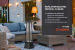 HEINNER Incalzitor electric vertical cu baza 1500W/ 2000W - imagine 5