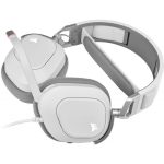 Casti Gaming Head-band Corsair HS80 RGB USB, Wired, Alb - imagine 4