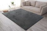 Covor Heinner Shaggy soft blanita Antracit 50x90 cm - imagine 2