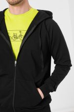 HANORAC COTON CASUAL BARBATI BLACK-XL - imagine 6