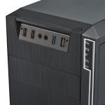 Carcasa PC Serioux OFFICE, fara sursa, Middle Tower, ATX, black - imagine 2