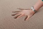 Covor Heinner Shaggy soft blanita Maro  70x140 cm - imagine 4