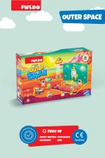 PUZZLE DIN SPUMA EVA, SPATIUL COSMIC, 25 PIESE, PUEDO - imagine 2