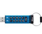 Memorie USB Kingston Keypad 200 8GB, USB 3.2, Albastru - imagine 2