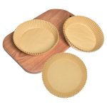 PAPER TRAY SET FOR HOT AIR FRYER HEINNER HAF-PPROUNDC20, 100PCS/SET - imagine 4