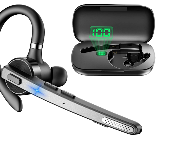 Casti In-ear AXTEL BT45, Wireless, Noise-canceling, Negru