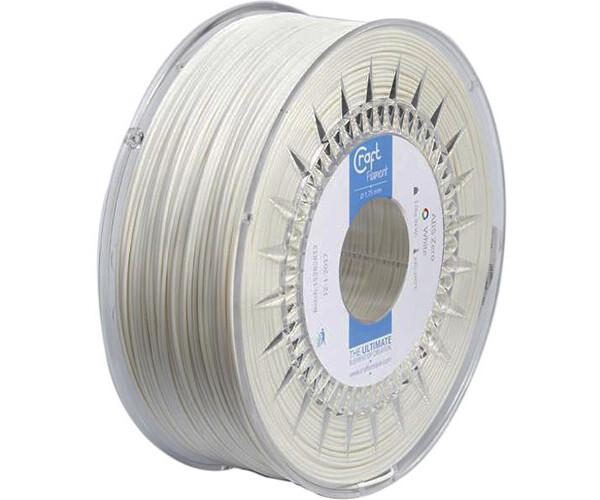 CRAFTBOT 3D PRINT FILAMENT WHITE 1KG, diametru 1.75mm, Material: PLA