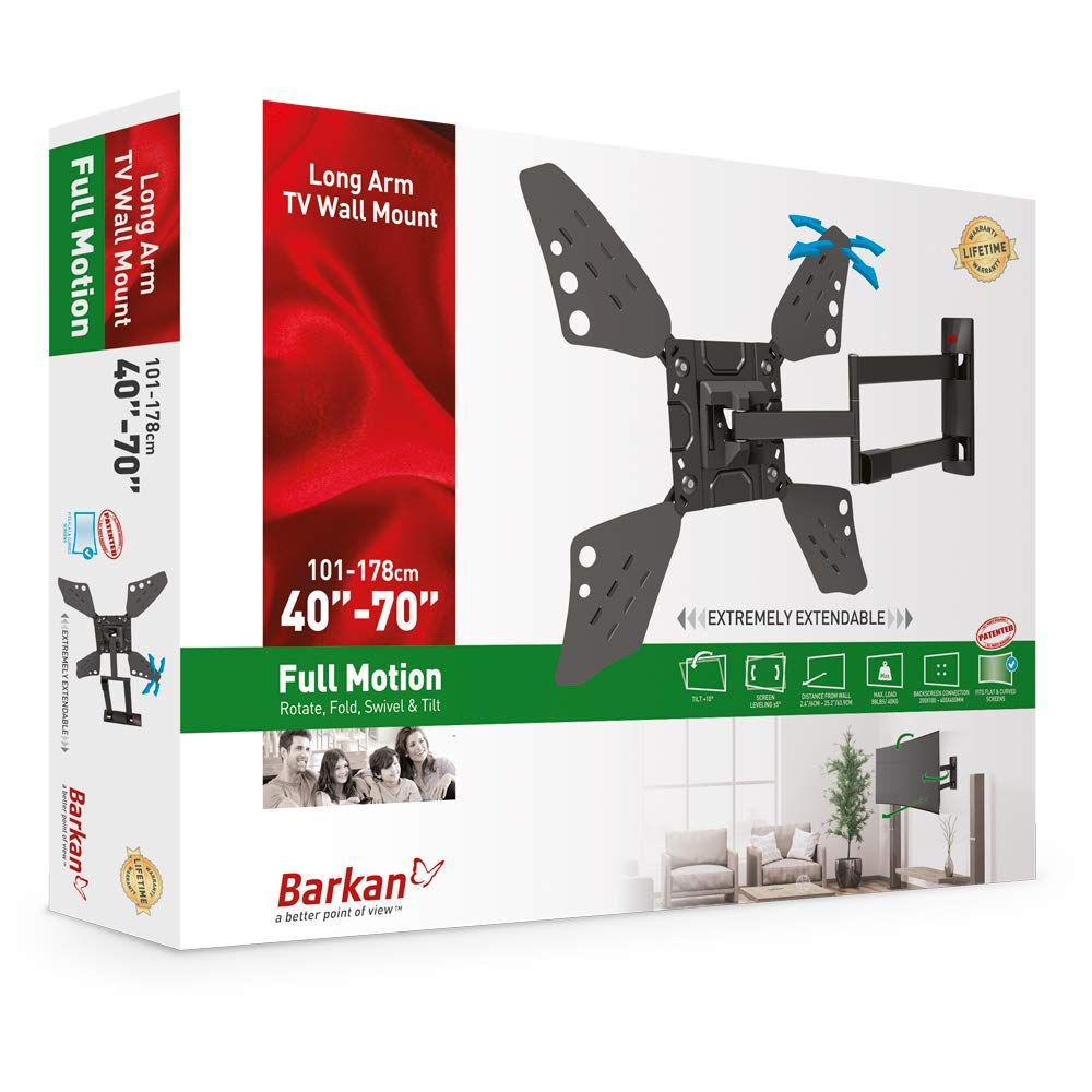 overlay_7458c3e33cb4328c2a376e298ce3b89d.jpg Suport TV de perete, Barkan 3400L.B, Fix, 32"- 70", VESA - imagine 1