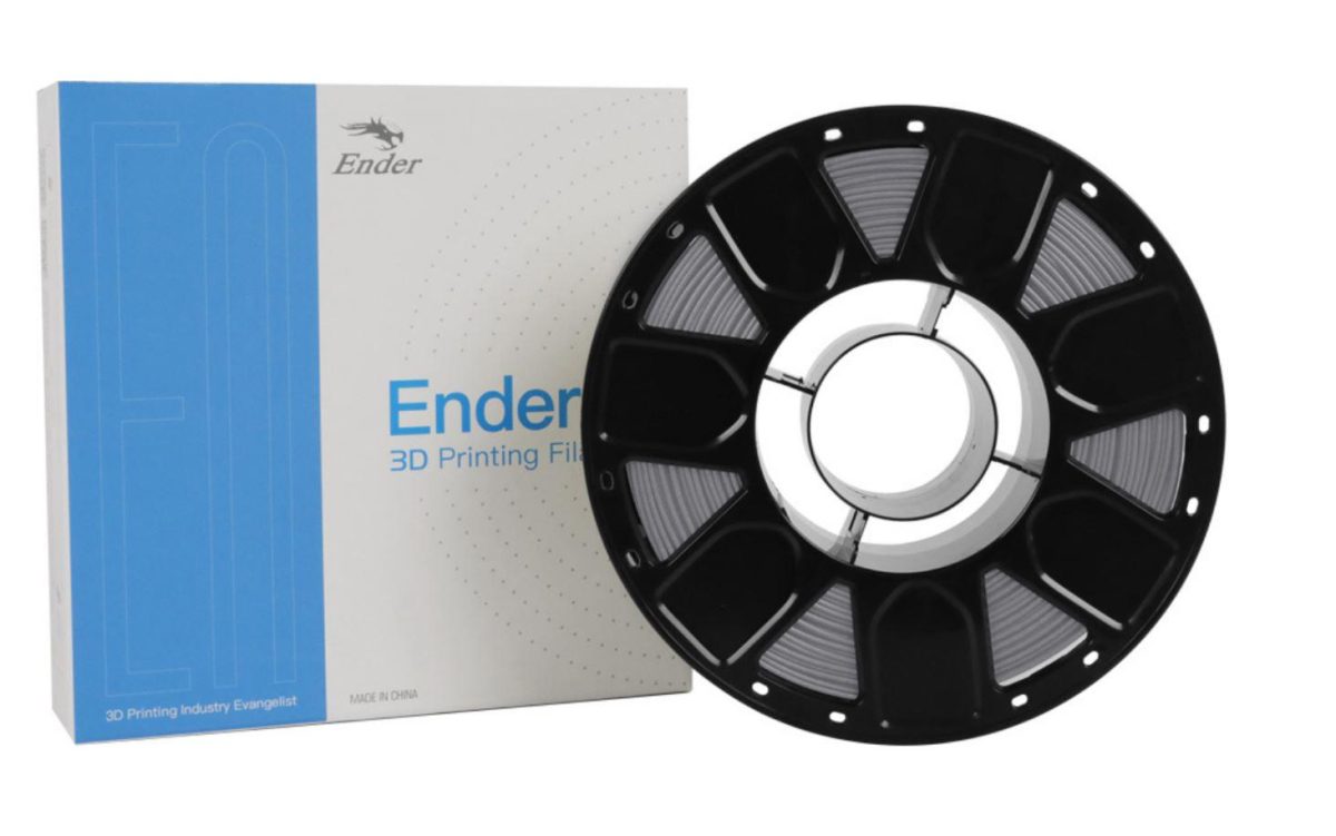 overlay_7499068c8cbc41fdd3f4aeccce9cb694.JPG CREALITY ENDER PLA 3D Printer Filament, 1KG, Grey, Printing temperature: - imagine 1