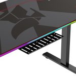 Birou electric Serioux Carbon Pro RGB, reglabil pe inălțime, Dimensiuni - imagine 9