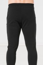 PANTALON COTON CASUAL BARBATI BLACK-M - imagine 6