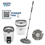 SET CURATENIE CU PEDALA WASH&DRY, CLEAN STEP, GRI - imagine 2