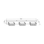 Aplica LED pentru baie Vivalux JOYA, 9W, 540 lm, lumina - imagine 2