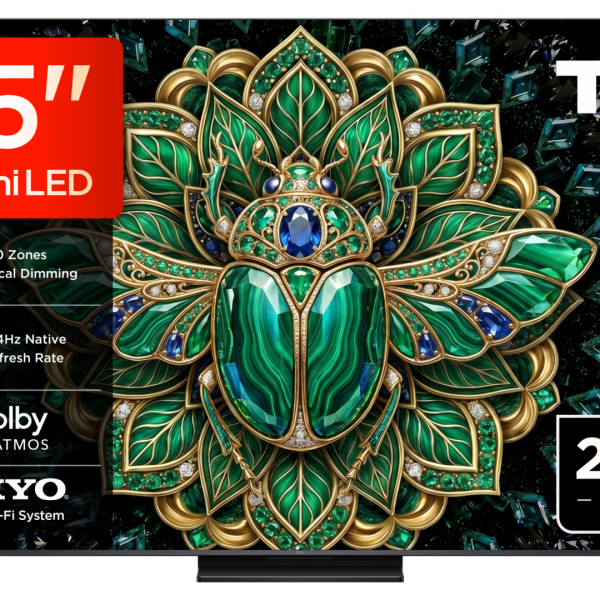 Televizor QD-MiniLED TCL 55MQLED75L, 138 cm, Smart Google TV, 4K