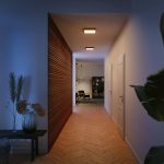 Panou LED Philips Hue Aurelle SQ, Bluetooth, 39W, 3750 lm, - imagine 4