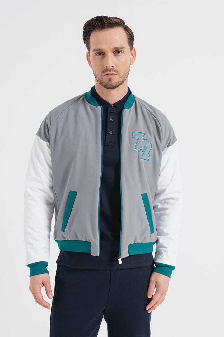 overlay_766051c85bc82b20aad005fd3b7ecc2e.jpg JACHETA BOMBER GRI PETROL M - imagine 1