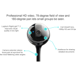 Camera Web Logitech BCC950 ConferenceCam, rezolutie video Full HD, USB - imagine 5