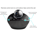 Camera Web Logitech BCC950 ConferenceCam, rezolutie video Full HD, USB - imagine 7