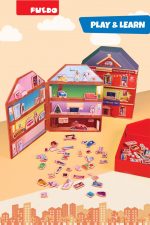 JOC MAGNETIC DIN SPUMA EVA, CONSTRUIESTE-TI CASA, PUEDO - imagine 8
