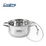 SEMIOALA INOX+CAPAC, 22 X 12.5 CM, 4.7 L, AMIRA, COOKING - imagine 2