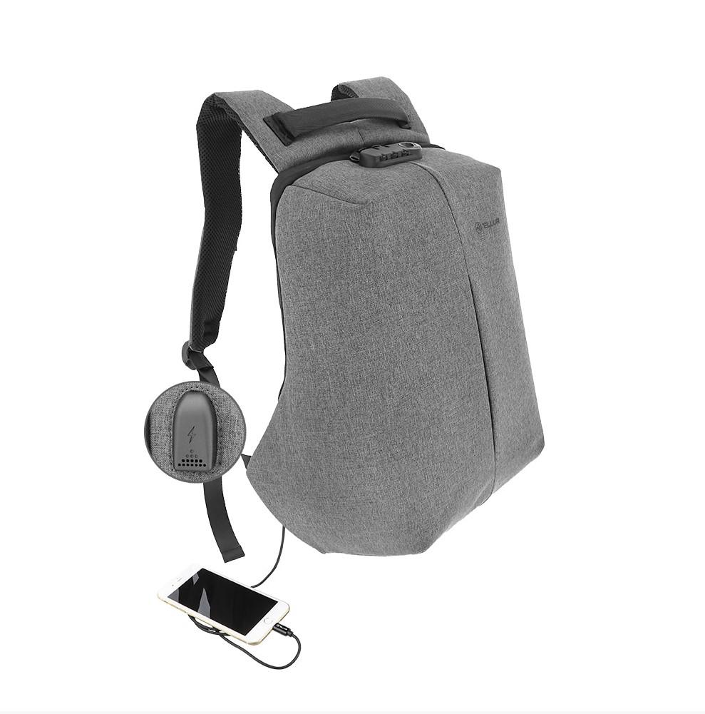 overlay_7763c4fee8cad7d679dbbede16cfdf9b.jpg Rucsac laptop Tellur Antifurt V2, cu port USB, 15.6", gri - imagine 1