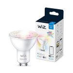 Bec LED RGB inteligent WiZ Connected Colors, Wi-Fi, GU10, 4.9W - imagine 3