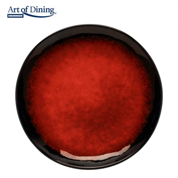 SET 6X FARFURIE DESERT CERAMICA 20 CM, VULCANO, ART OF