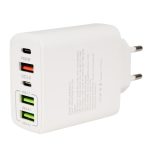 Incarcator retea Spacer QC 38W, 5 x porturi: USB Type-C - imagine 2
