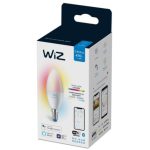 Bec LED RGB inteligent WiZ Connected Colors C37, Wi-Fi, E14, - imagine 2