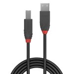 Cablu Lindy USB A la USB B Anthra Line, lungime - imagine 2
