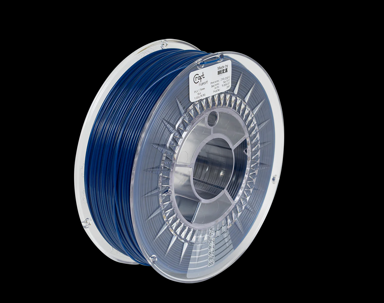 overlay_79132eaff3ea9a0af00384d2b01d82b4.png CRAFTBOT 3D PRINT FILAMENT, Culoare: Albastru, Material: PLA, 1KG - imagine 1
