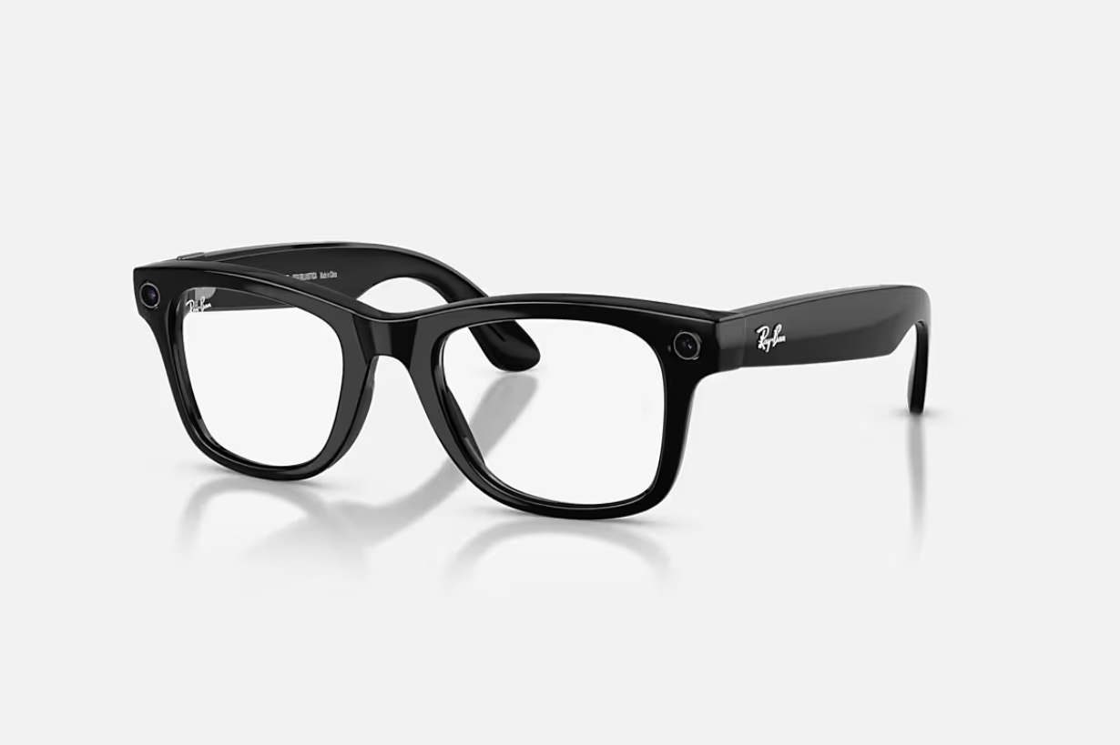 overlay_79642a25fc01f9016fe5bd1d92ec87d9.png ORW4012 META WAYFARER High Bridge Fit - Shiny Black - - imagine 1
