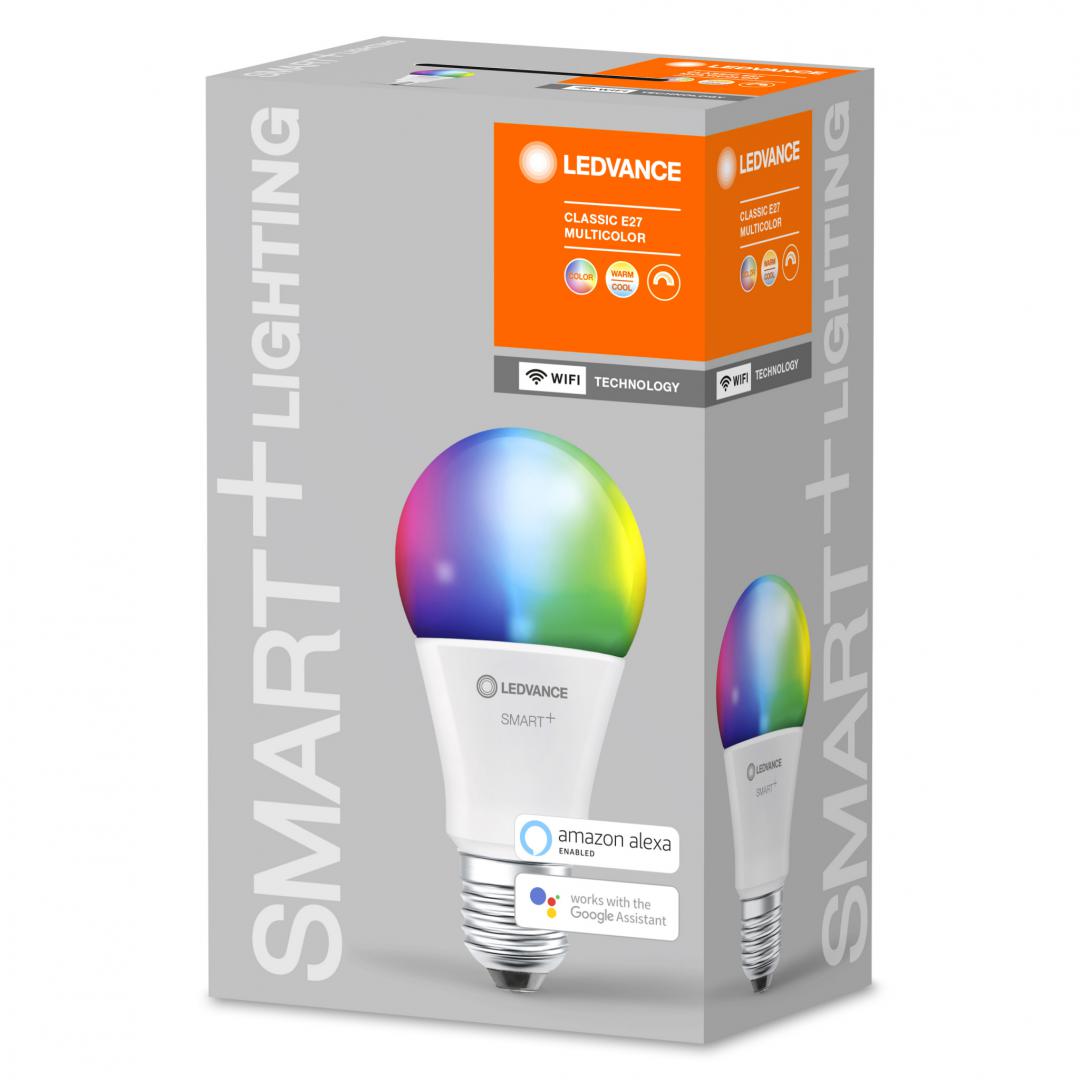 overlay_798366f707c8104f7e948eb8a84f7948.jpg Bec LED RGB inteligent Ledvance SMART+ WiFi Classic Multicolour A, - imagine 1