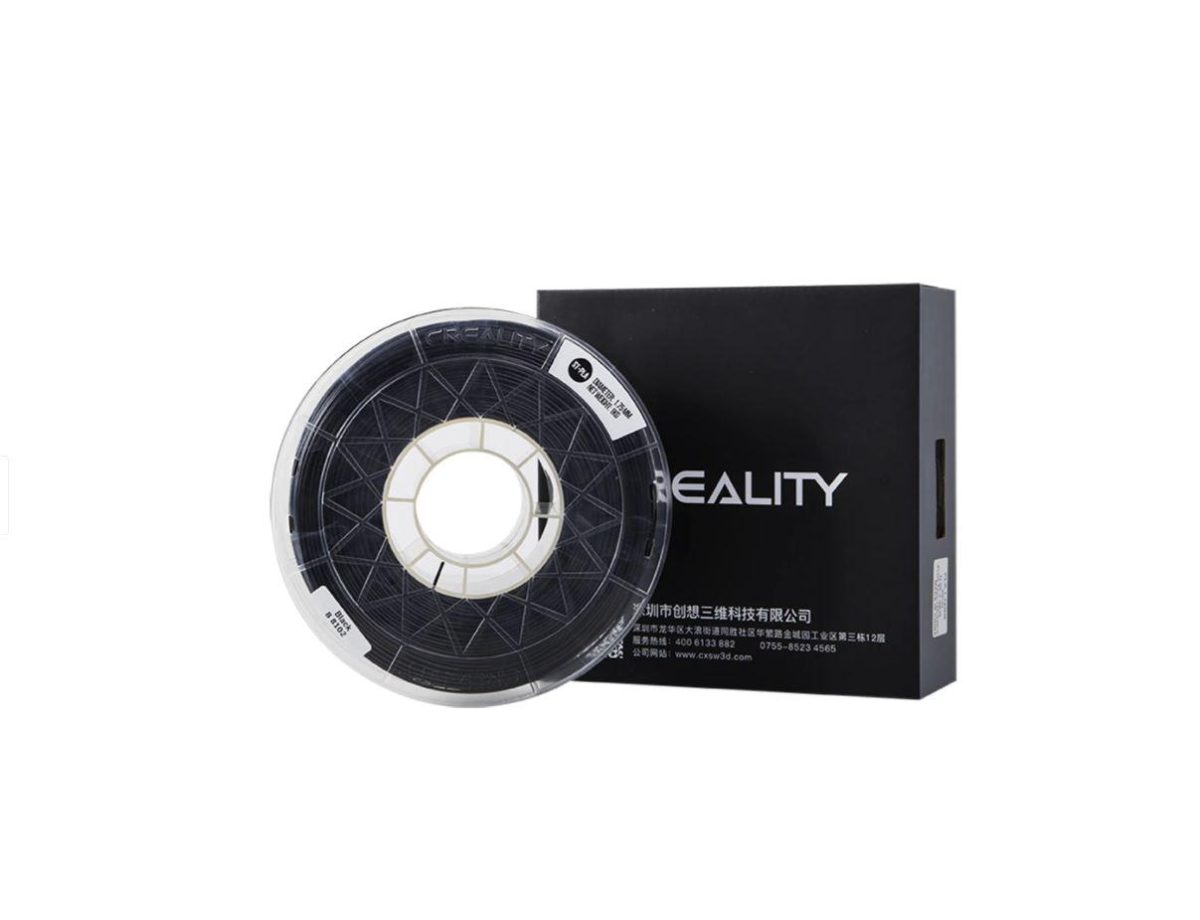 overlay_798f4a2d08508c1ad16690220703c03a.JPG CREALITY CR PLA 3D Printer Filament, 1KG, black, Printing temperature: - imagine 1