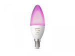 Bec LED RGB inteligent Philips Hue B39, Bluetooth, E14, 5.3W,