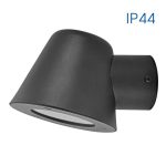 Aplica Vivalux OSAKA, GU10, max. 35W, IP44, 115x108x150mm, Negru, becneinclus