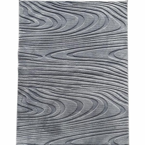 Covor, model in relief,Wave, 200x300 Gri