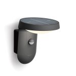 Aplica LED solara pentru exterior cu senzor de lumina si