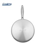 CASEROLA INOX+CAPAC STICLA 16x8.5CM,1.6L, ATOMIC3, COOKING BY HEINNER - imagine 3